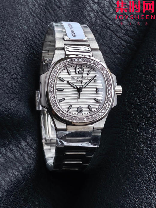 RRR百达翡丽鹦鹉螺7010系列 钻圈款 女士石英腕表 表径32mm 原版起模还原数据 达到全部精细对版 商品图0