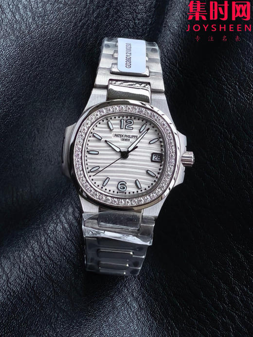RRR百达翡丽鹦鹉螺7010系列 钻圈款 女士石英腕表 表径32mm 原版起模还原数据 达到全部精细对版 商品图5