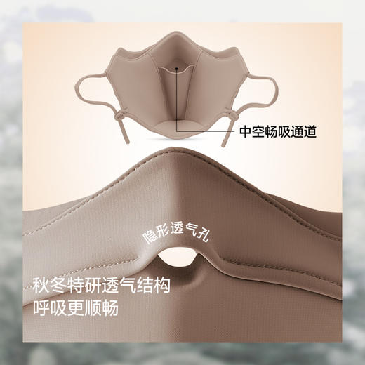 【26新品】蕉下厚绒护眼角保暖口罩PM054 商品图4