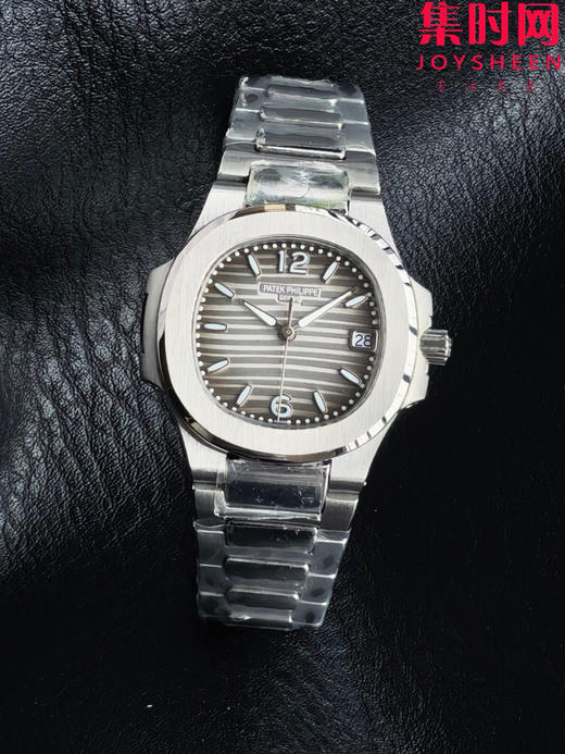 RRR百达翡丽鹦鹉螺7010系列 渐变灰 烟熏灰 女士石英腕表 表径32mm 原版起模还原数据 达到全部精细对版 商品图5