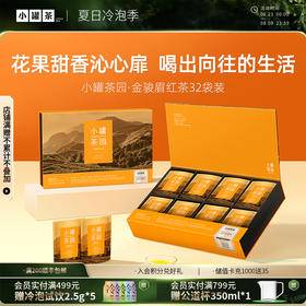 【积分兑换】小罐茶园 金骏眉红茶4g*32袋装