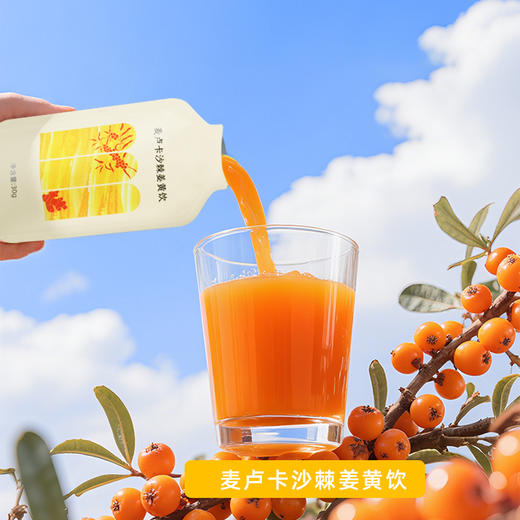 【撕袋直饮】呀拉嗦 YALASO麦卢卡沙棘姜黄饮 30g*20袋/盒 酸香醒神 商品图2