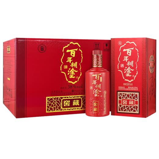 【低度组合装】百年糊涂浓香型白酒33度银世纪450ML*6瓶+38度窖藏500ML*6瓶 商品图1