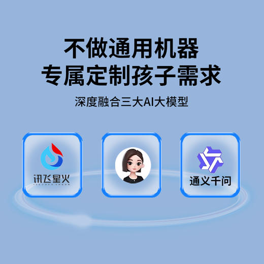 笔博士AI学习时间精灵Q9 AI大模型时间宝 小初高全科教材同步学习资源天花板立体音效 商品图4