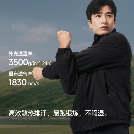 【蕉下精选】蕉下男士高弹软壳夹克ST02826 商品图3