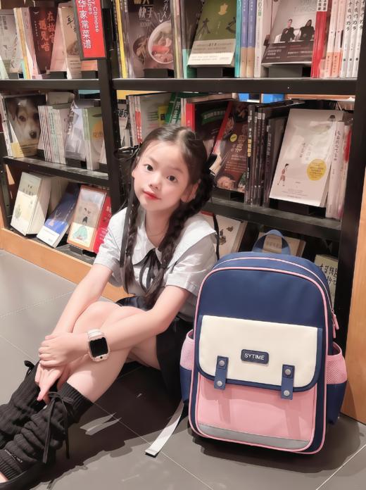 贝叮熊英伦风简约儿童休闲书包★ 商品图3