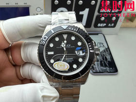 EWE劳力士新款游艇名仕型 银游艇42mm 钛金属 超轻 钛游艇 男士腕表 表径42mm
