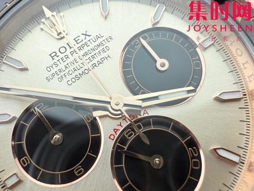 劳力士宇宙计型 EWE新款迪通拿计时系列 余文乐玫金款 日亮金盘 迪通拿4131一体机 男士腕表 商品图2