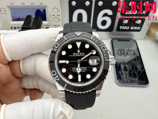 劳力士游艇名仕型m226659 VS银游艇配重版 VS白金游艇配重版3235 VS配重游艇42mm v3版 重量145克+ 男士腕表 丹东3235一体机 商品图0