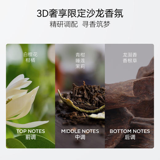 白檀香氛蓬蓬丰盈洗发水296ml+护发素296ml+发膜200ml 商品图5