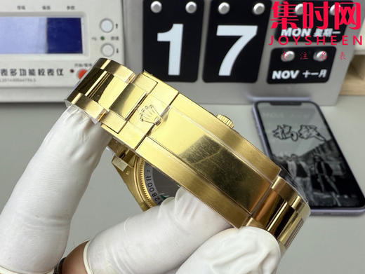 劳力士EWE海使型 深潜型系列 全金蓝鬼王 3235机 男士腕表 商品图7