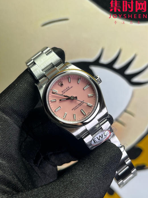 劳力士EWE新款蚝式恒动31系列 恒动31mm 粉色盘 女士腕表 表径31mm 商品图1