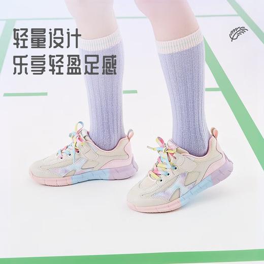 泰兰尼斯小童段秋季透气女童鞋幼儿园防滑缓震儿童运动鞋T01X3C3070★ 商品图2