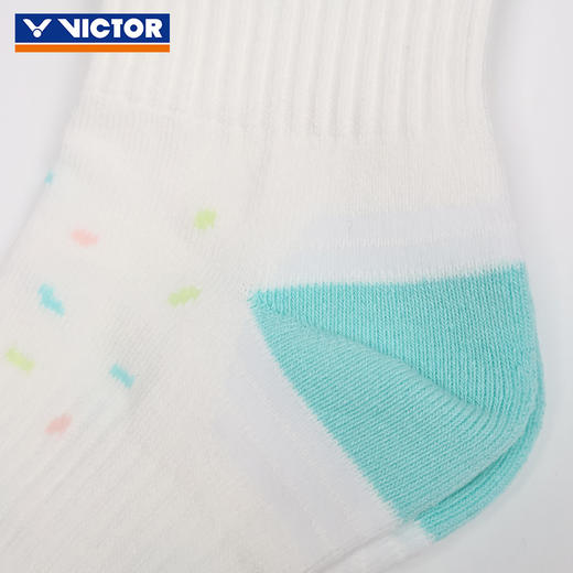 VICTOR威克多胜利羽毛球袜舒适透气抗磨运动短筒袜子SK2504 商品图4