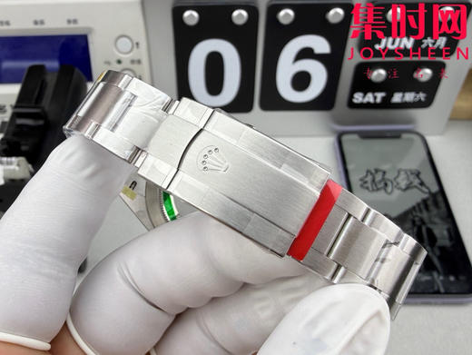 劳力士EWE蚝式恒动型41mm系列 新配色“沙漠黄”3230机 三珠板带 男士腕表 商品图7