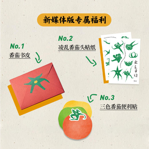 出东单记 黑麦著 新媒体版（带番茄书衣、贴纸、三色便利贴） 商品图4