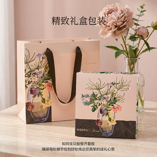 万事利26春夏双面印花100%桑蚕丝真丝丝巾小方巾SHINE系列-点彩派 商品图7