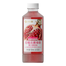 兴龙广缘750ml石榴云雾绿茶