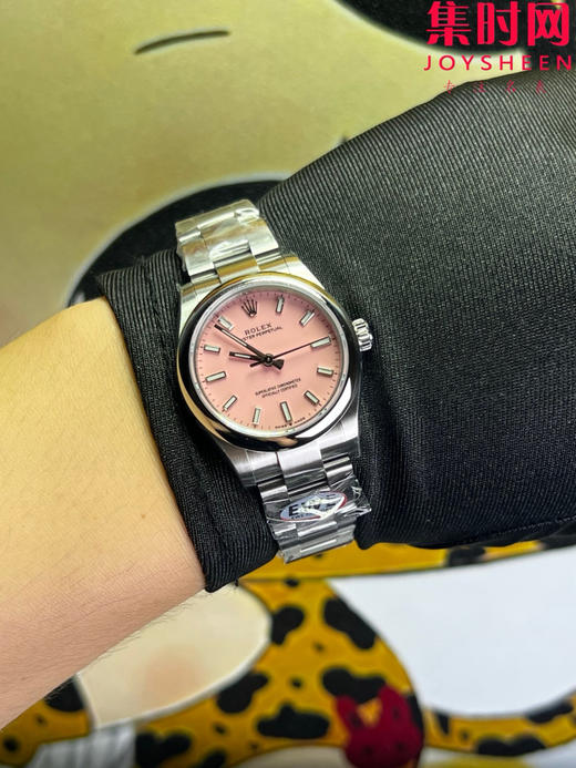 劳力士EWE新款蚝式恒动31系列 恒动31mm 粉色盘 女士腕表 表径31mm 商品图8