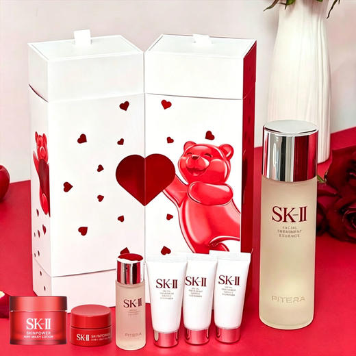 【心动小熊 晶透如你】SK-II 神仙水230ml情人节心动小熊礼盒 商品图3