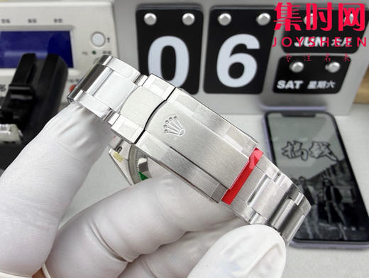 EWE劳力士蚝式恒动型36mm系列 新配色“牛油果绿”3230机 三珠板带 男士腕表 表径36mm 小手腕福音 商品图7