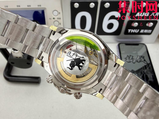 劳力士宇宙计型m126506 VS迪通拿4131配重版 VS配重版冰蓝迪 重量170克+ 新款包边迪通拿透底 丹东4131一体机 男士腕表 表径40mm 致敬经典 品味不一样的人生！ 商品图8