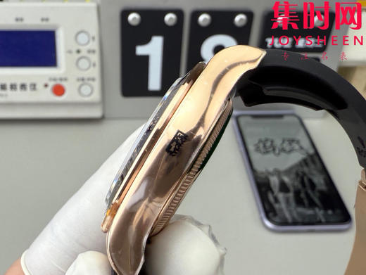 劳力士宇宙计型 EWE新款迪通拿计时系列 余文乐玫金款 日亮金盘 迪通拿4131一体机 男士腕表 商品图6