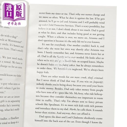 预售 【中商原版】戈登 科曼 骗子 英文原版 Faker Gordon Korman 国际流行小说 现代小说 商品图2