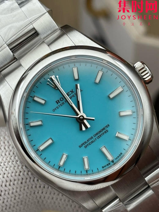 劳力士EWE新款蚝式恒动31系列 恒动31mm 蒂芙尼蓝 女士腕表 表径31mm 商品图1