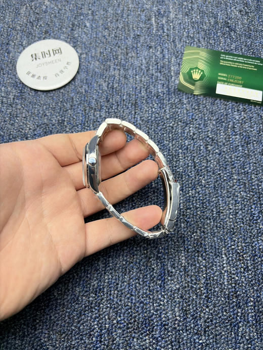 劳力士EWE新款蚝式恒动31系列 恒动31mm 牛油果绿 女士腕表 表径31mm 商品图4