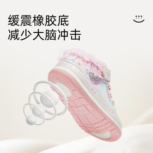 泰兰尼斯婴童段秋季女童防踢宝宝鞋婴儿鞋防滑软底学步鞋T01B3C3054★ 商品图3