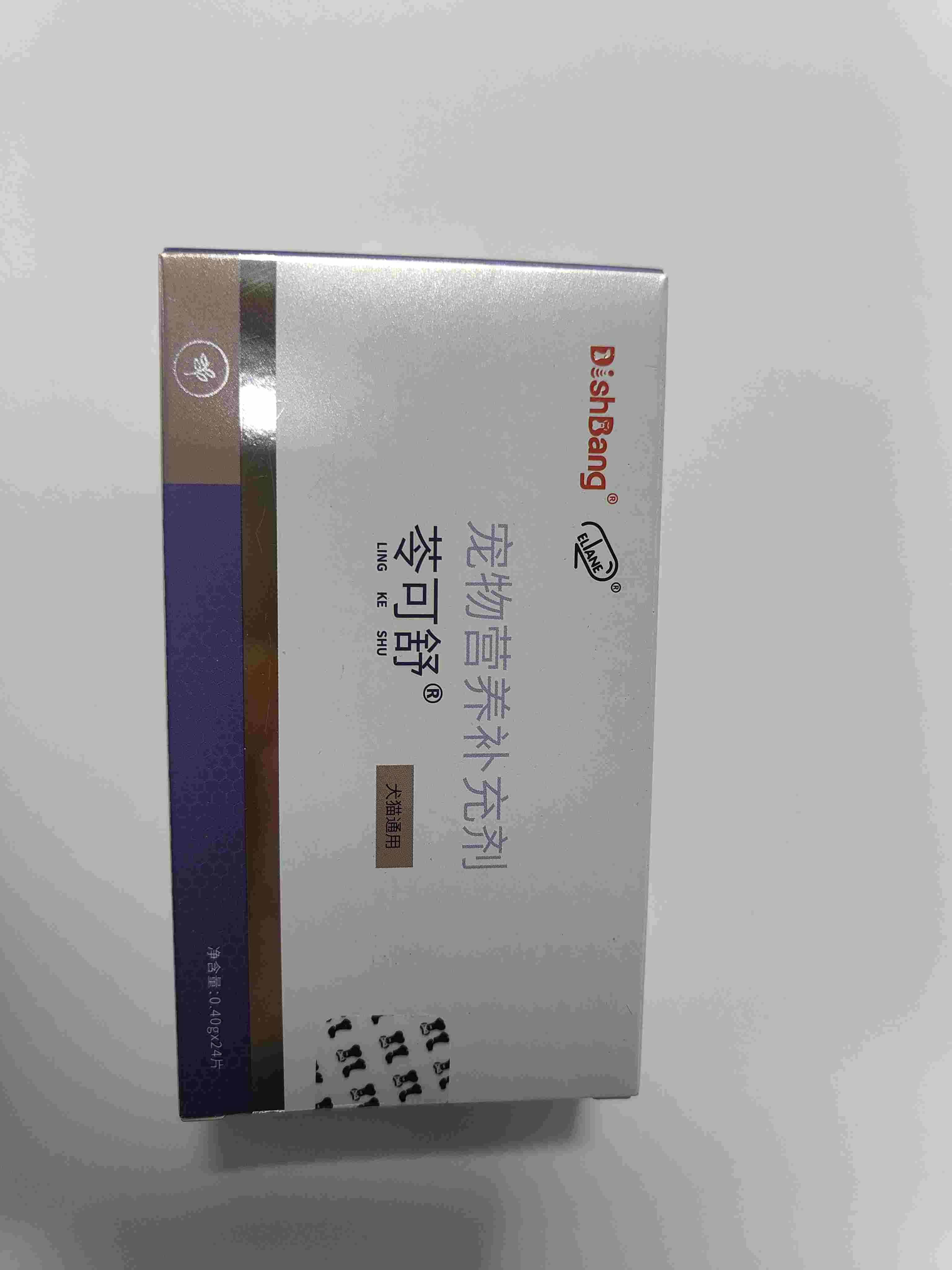 大梆苓可舒24片/盒 2028年5月23号到期 适用于宠物、犬猫前列腺炎、膀胱炎、血尿尿闭、水液失衡的情况下提供营养供给，本品可促进动物尿液排出，补充凝血因子。产品中维生素K、硫酸锌、维生素C、