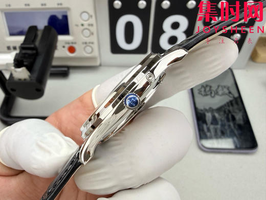GF积家大师系列1378420"小丑" Master Ultra Thin Réserve de Marche超薄大师动显日历 938一体机 男士腕表 商品图5