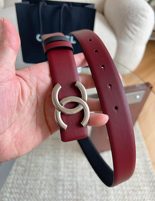 双c小香双面真皮腰带皮带 商品图1