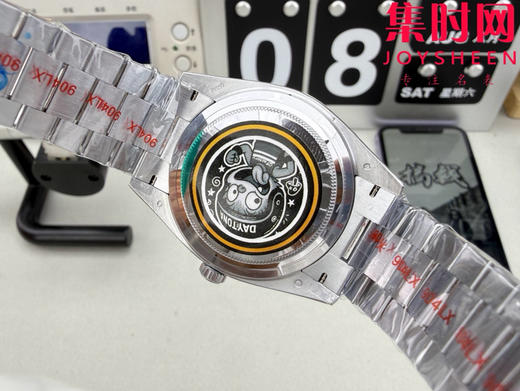 QF配重V5版 重量180克+ 冰蓝DD 劳力士星期日历型系列 冰蓝面 日志40mm 男士腕表 商品图8
