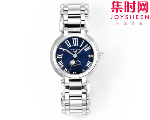 KB浪琴心月月相系列 新配色 蓝罗马 女士腕表 表径30.5mm 匠心之作【落落大方 腕间淑女】优雅而至。典雅别致的外观，瑞士朗达月相石英机芯，真月相功能(月相一个月走一圈) 商品图0