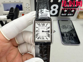 卡地亚TankMust CR坦克Must系列 中号 女士腕表
【表壳】表盘尺寸：中号33.7mm*25.5mm