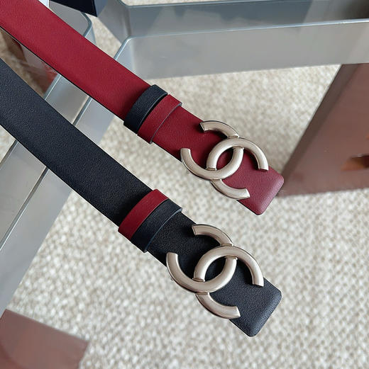 双c小香双面真皮腰带皮带 商品图3