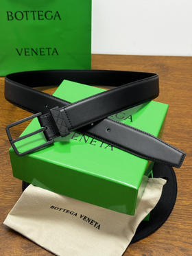 春夏特惠💰320 BV男士腰带 BOTTEGA VENETA 带身宽3.5cm 编织圆环腰带