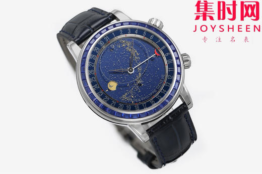 PPF百达翡丽星空 超级复杂功能时计6104系列【彩钻圈】男士腕表 表径44mm 把「天文复杂功能」凝缩成一整片会转动的星空宇宙 商品图2