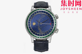 PPF百达翡丽星空 超级复杂功能时计6104系列【彩钻圈】男士腕表 表径44mm 把「天文复杂功能」凝缩成一整片会转动的星空宇宙