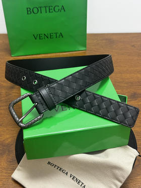 春夏特惠💰270 BV男士腰带 BOTTEGA VENETA 带身宽3.5cm 小牛皮皮革手工编织，手工编织新款牛皮经典之作