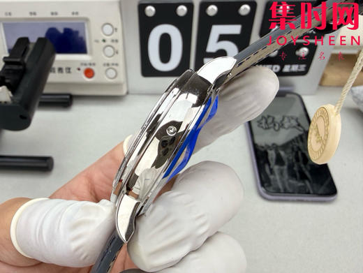 PPF百达翡丽星空 超级复杂功能时计6104系列【双排钻圈】男士腕表 表径44mm 把「天文复杂功能」凝缩成一整片会转动的星空宇宙 商品图6
