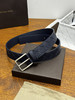 春夏特惠💰380 BV男士腰带 BOTTEGA VENETA   带身宽3.5cm Intrecciato编织腰带 荔枝纹 商品缩略图4