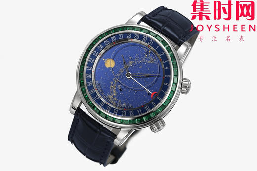 PPF百达翡丽星空 超级复杂功能时计6104系列【彩钻圈】男士腕表 表径44mm 把「天文复杂功能」凝缩成一整片会转动的星空宇宙 商品图3