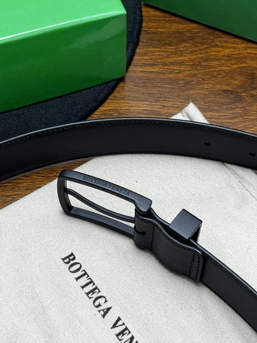 春夏特惠💰320 BV男士腰带 BOTTEGA VENETA 带身宽3.5cm 编织圆环腰带 商品图2
