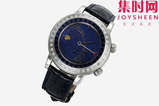 PPF百达翡丽星空 超级复杂功能时计6104系列【双排钻圈】男士腕表 表径44mm 把「天文复杂功能」凝缩成一整片会转动的星空宇宙 商品图2