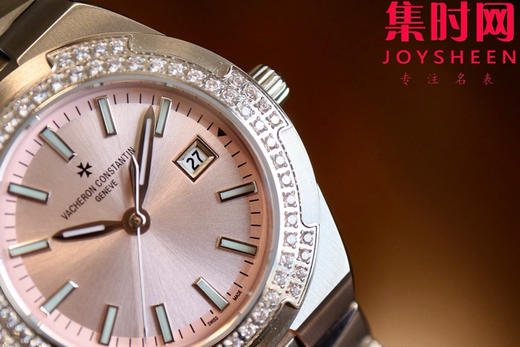 新品—随心所至 启幕无畏之行 VC江诗丹顿新款Overseas CC纵横四海女款系列1225v/1205v 樱花粉 女士石英腕表 表径33mm 商品图3