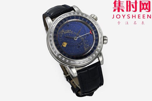 PPF百达翡丽星空 超级复杂功能时计6104系列【双排钻圈】男士腕表 表径44mm 把「天文复杂功能」凝缩成一整片会转动的星空宇宙 商品图3