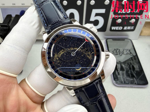 PPF百达翡丽星空 超级复杂功能时计6102系列 男士腕表 表径44mm 把「天文复杂功能」凝缩成一整片会转动的星空宇宙 商品图2